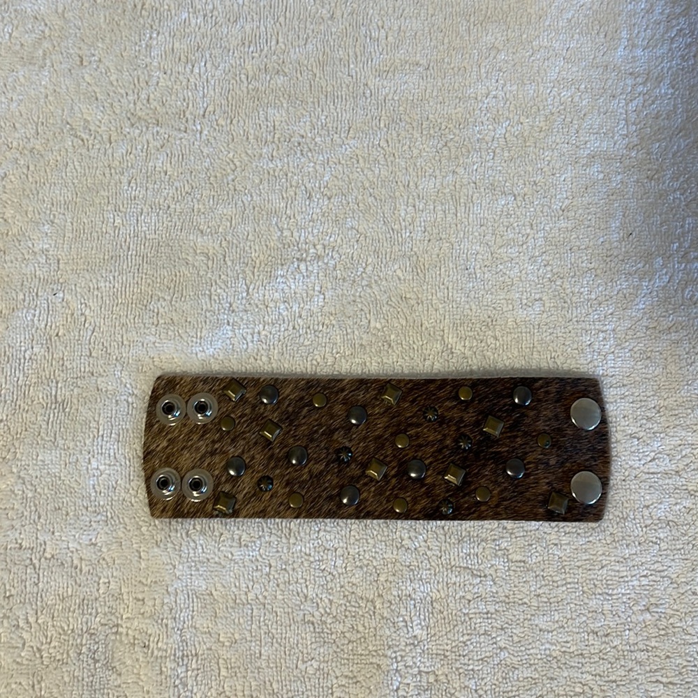 Leather Hide Cuff - image 2